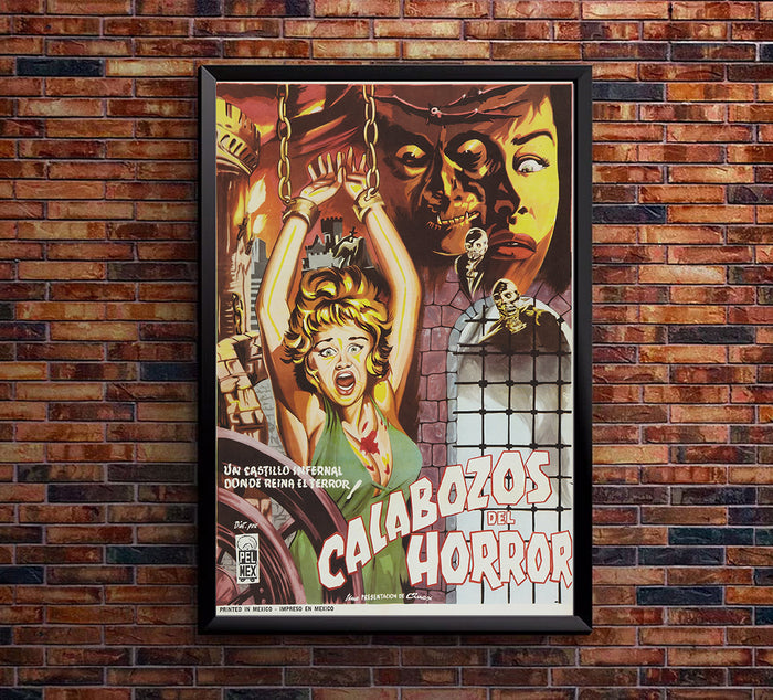 Dungeon of Horror - Mexican Horror Movie Poster