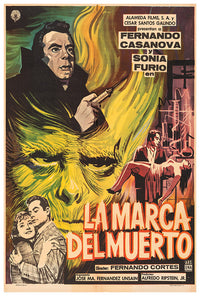 The Mark of the Dead - Mexican Horror Movie Poster