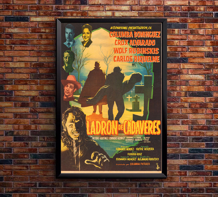 The Corpse Thief - Mexican Horror Movie Poster