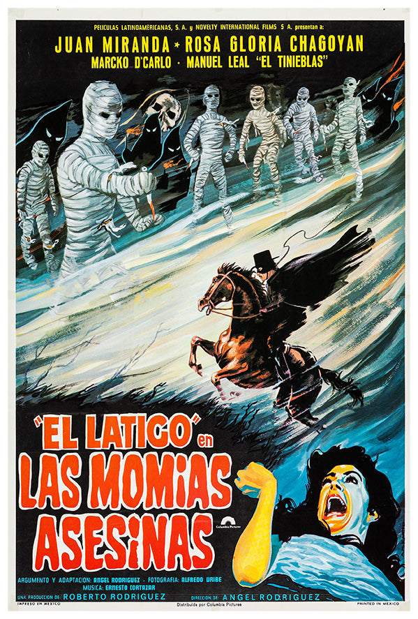 The Killer Mummies - Lucha Mexican Wrestling Poster