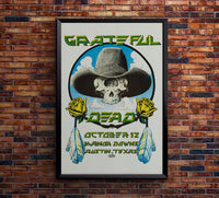 Greateful Dead - The Downs - 1982 - Music Concert Poster