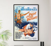 Never So Few 1959 - Frank Sinatra - France - Classic Movie Poster
