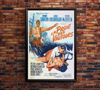 Never So Few 1959 - Frank Sinatra - France - Classic Movie Poster