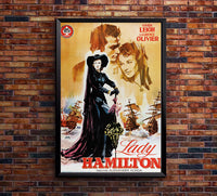 That Hamilton Woman 1941 - Laurence Olivier - Spain - Classic Movie Poster