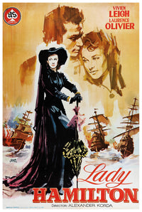 That Hamilton Woman 1941 - Laurence Olivier - Spain - Classic Movie Poster