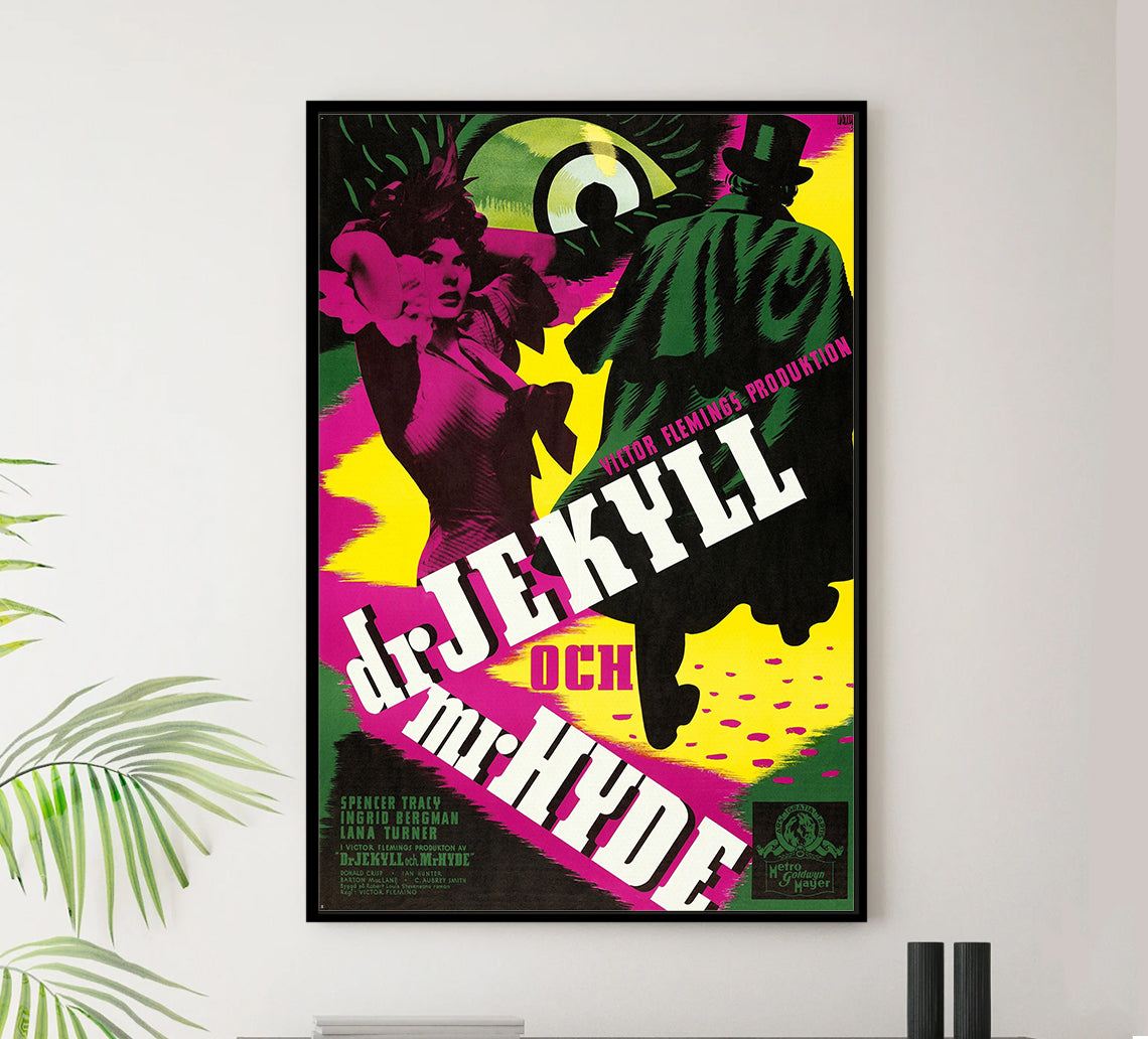 Dr. Jekyll and Mr. Hyde 1941 - Sweden - v2 - Classic Movie Poster