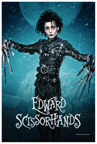 Edward Scissorhands 1990 - US - v9 - Classic Movie Poster