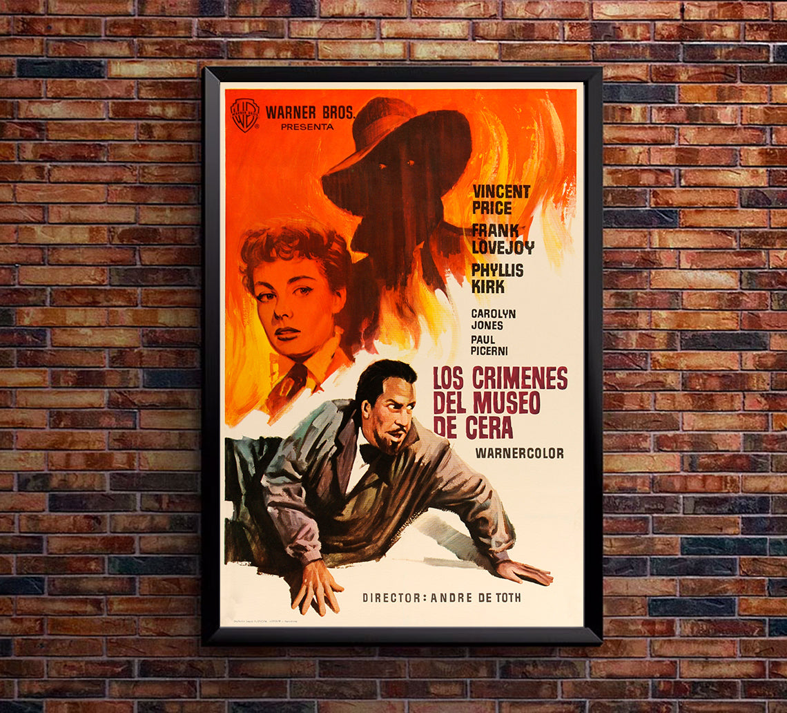 House of Wax 1953 - Spain - v1 - Classic Movie Poster