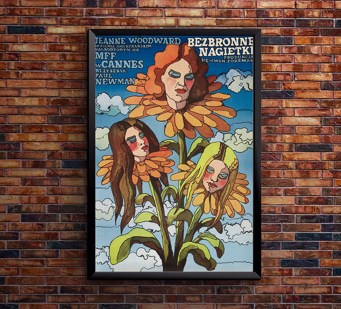 The Effect of Gamma Rays on Man-in-the-Moon Marigolds 1972 - Paul Newman - Poland - Classic Movie Poster