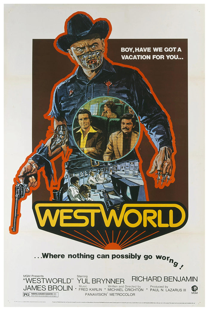 Westworld 1973 - US - v1 - Classsic Movie Poster