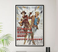 Butch Cassidy and the Sundance Kid 1969 - Paul Newman - Italy (2) - Classic Movie Poster