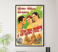 Affectionately Yours 1941 - Rita Hayworth - Italy - Classic Movie Poster