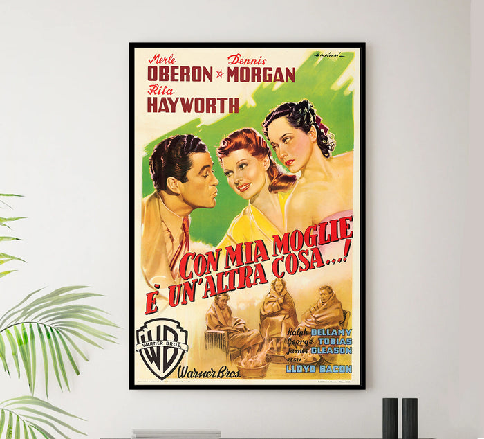 Affectionately Yours 1941 - Rita Hayworth - Italy - Classic Movie Poster