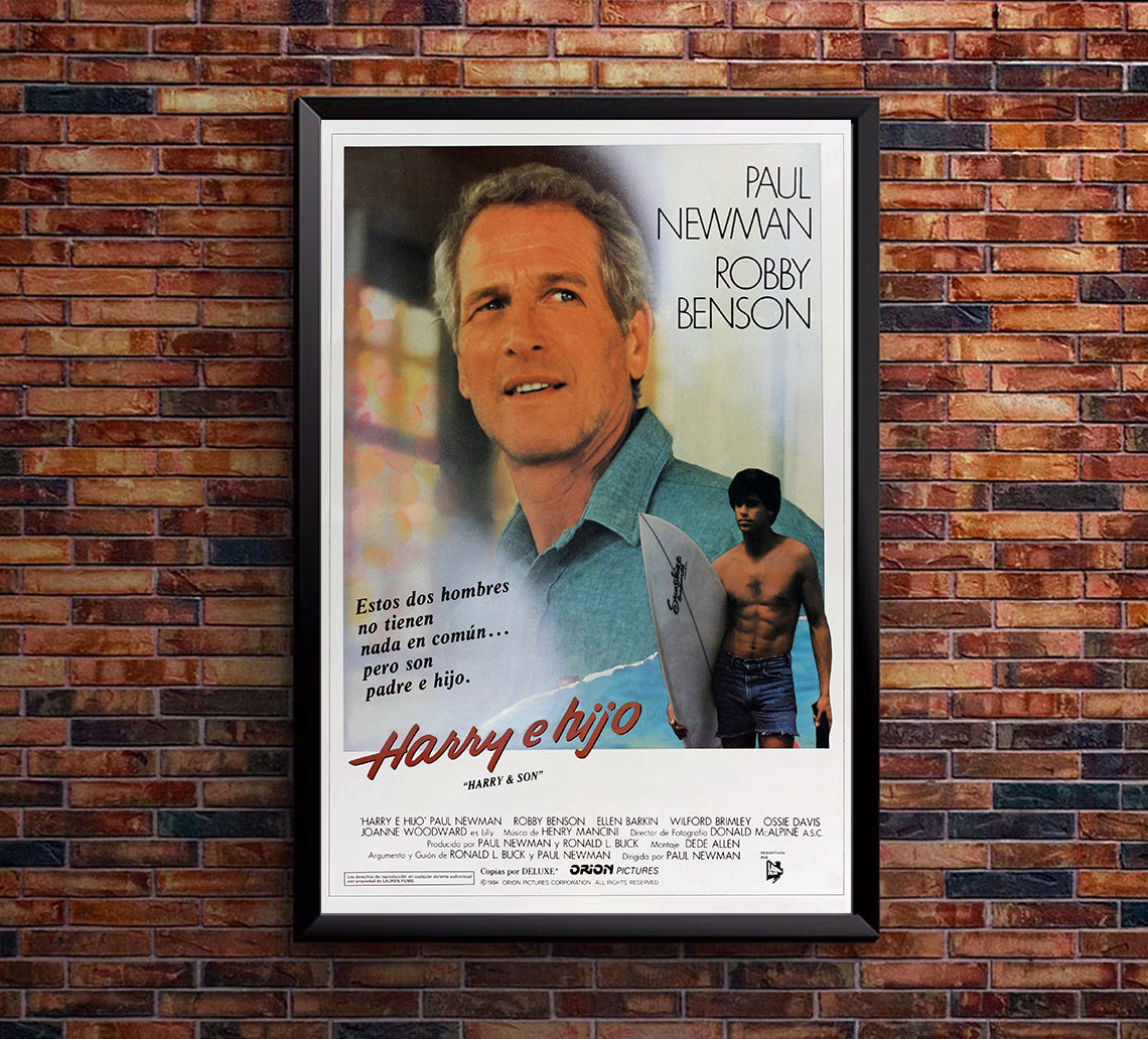 Harry & Son 1984 - Paul Newman - Spain - Classic Movie Poster