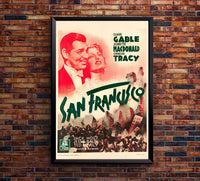 San Francisco 1936 - France - v2 - Classic Movie Poster