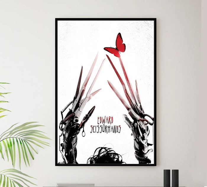 Edward Scissorhands 1990 - US - v12 - Classic Movie Poster