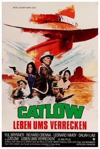 Catlow 1971 - Germany - v1 - Classsic Movie Poster