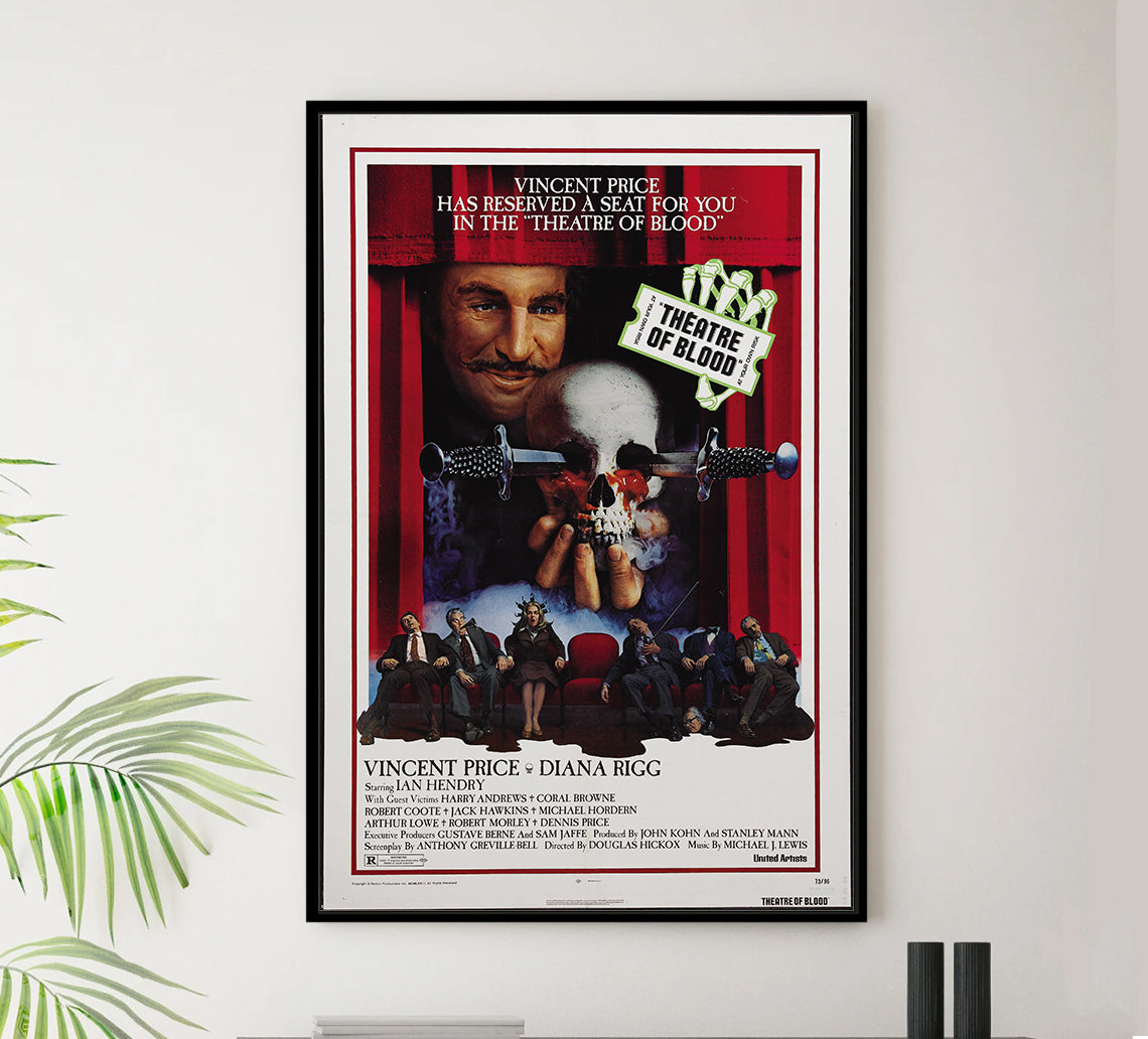 Theater of Blood 1973 - US - v1 - Classic Movie Poster