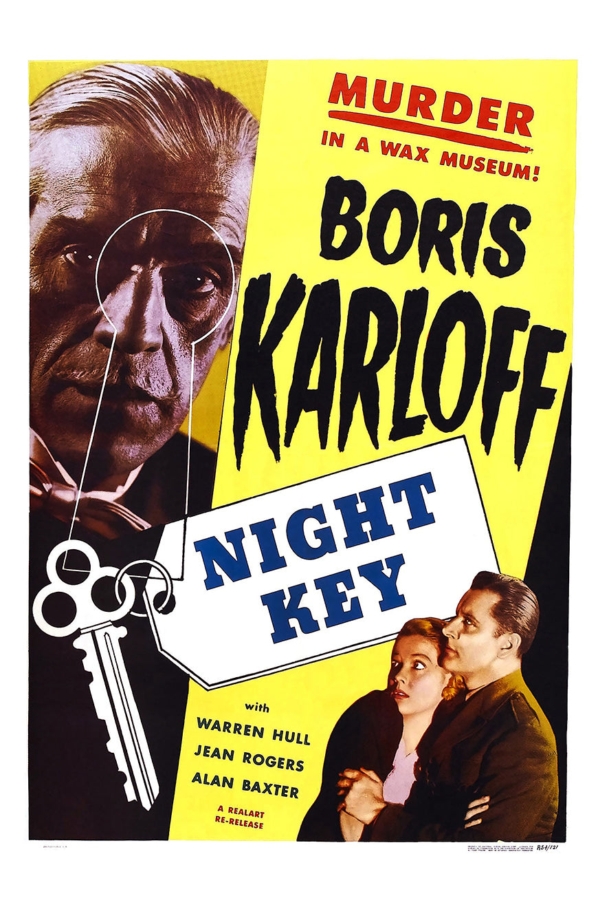 Night Key 1937 - US - v2 - Classic Movie Poster