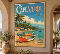 Cape Verde - Tourism - v1 - Vintage Travel Poster