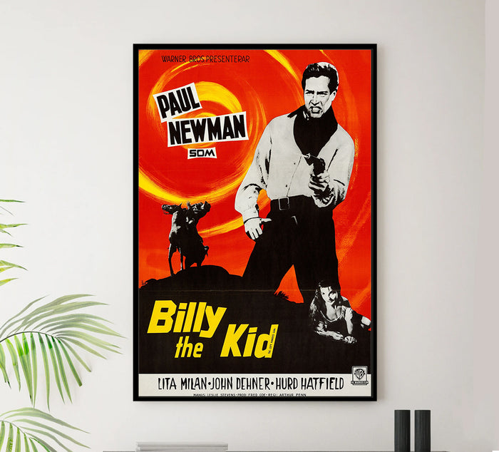 The Left Handed Gun 1958 - Paul Newman - US - Classic Movie Poster