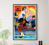 The Prize 1963 - Paul Newman - France - Classic Movie Poster