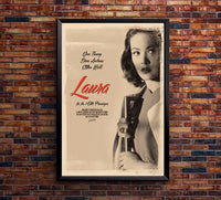 Laura 1944 - France - v3 - Classic Movie Poster
