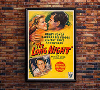 The Long Night 1947 - Australia - v1 - Classic Movie Poster