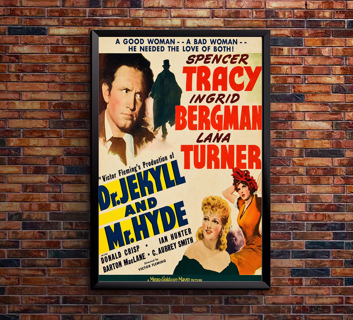 Dr. Jekyll and Mr. Hyde 1941 - US - v6 - Classic Movie Poster