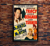 Dr. Jekyll and Mr. Hyde 1941 - US - v6 - Classic Movie Poster