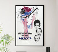 Lady L 1965 - Paul Newman - Sweden - Classic Movie Poster