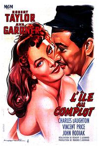 The Bribe 1949 - France - v1 - Classic Movie Poster