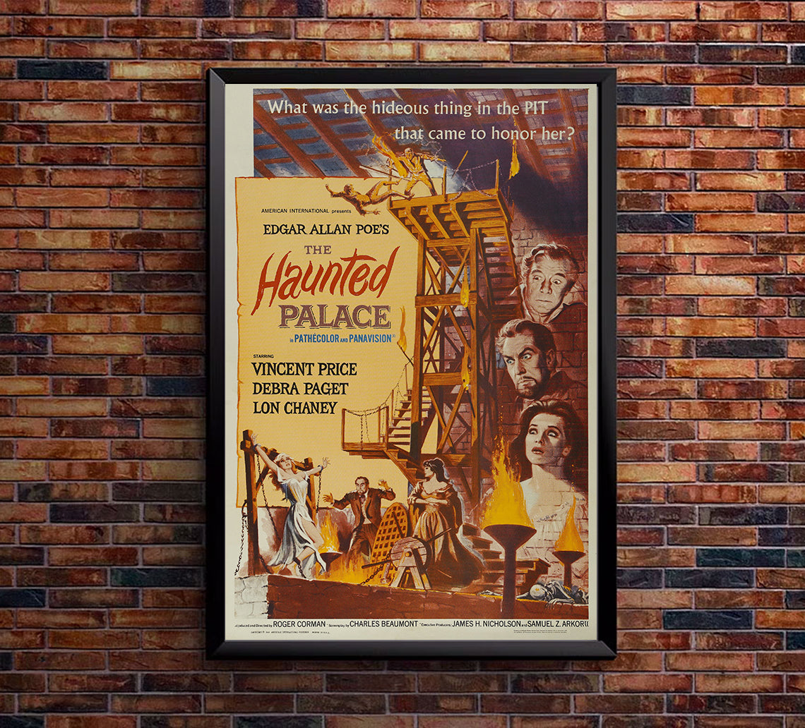 The Haunted Palace 1963 - US - v1 - Classic Movie Poster