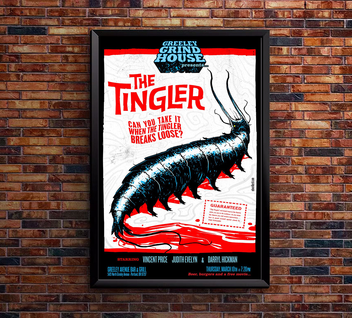 The Tingler 1959 - US - v2 - Classic Movie Poster