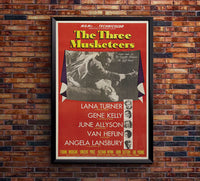 The Three Musketeers 1948 - US - v2 - Classic Movie Poster