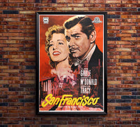 San Francisco 1936 - Spain - v1 - Classic Movie Poster