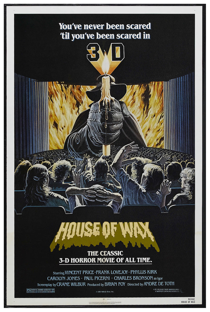 House of Wax 1953 - US - v6 - Classic Movie Poster