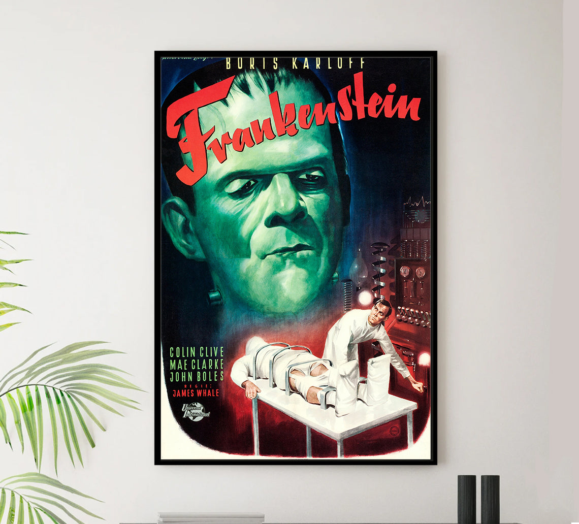 Frankenstein 1931 - Germany - v1 - Classic Movie Poster