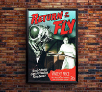Return of the Fly 1959 - US - v3 - Classic Movie Poster