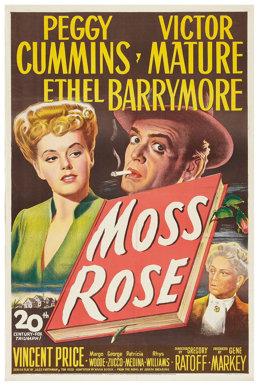 Moss Rose 1947 - US - v1 - Classic Movie Poster