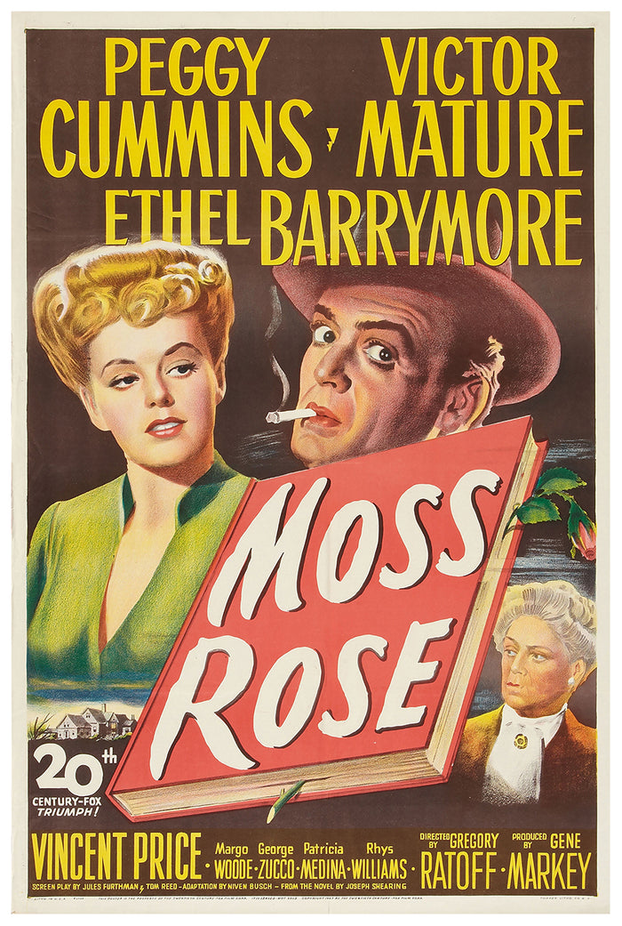 Moss Rose 1947 - US - v1 - Classic Movie Poster