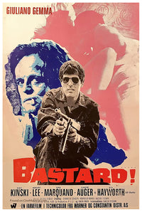 I bastardi 1968 - Rita Hayworth - Denmark - Classic Movie Poster