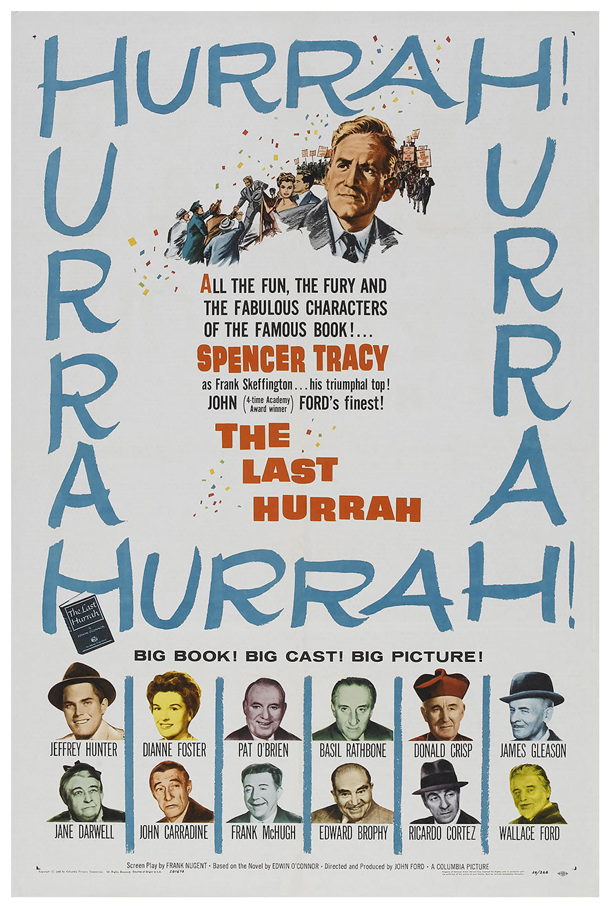 The Last Hurrah 1958 - US - v1 - Classic Movie Poster