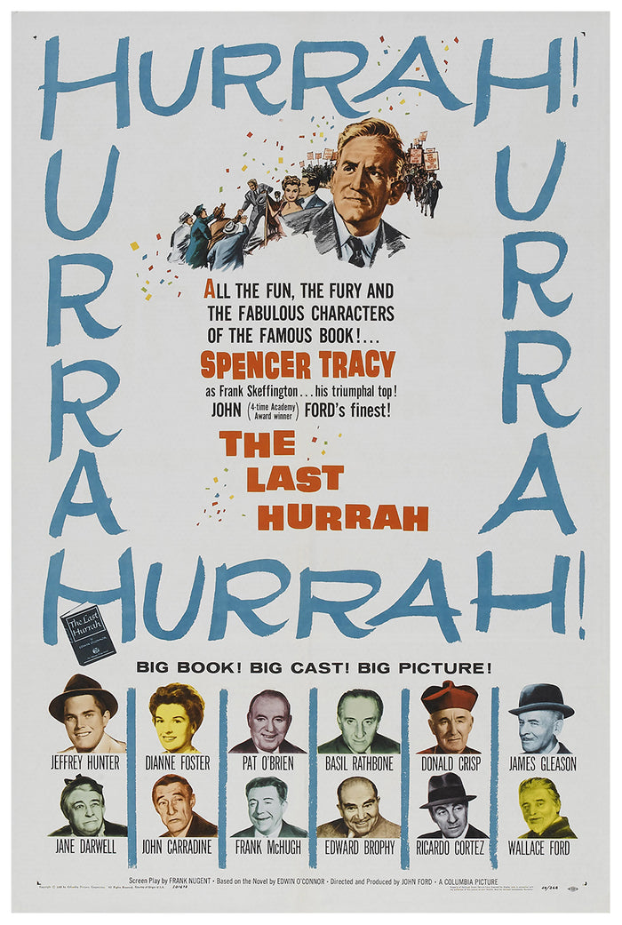 The Last Hurrah 1958 - US - v1 - Classic Movie Poster