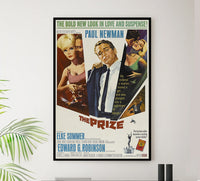 The Prize 1963 - Paul Newman - US - Classic Movie Poster