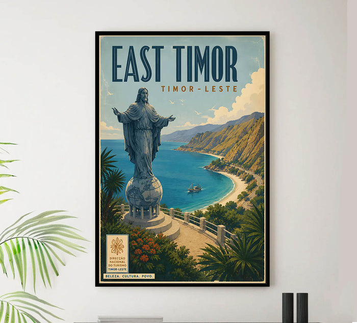East Timor - Tourism - v1 - Vintage Travel Poster