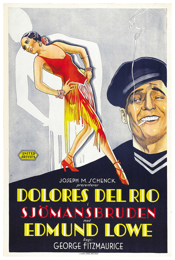 The Bad One 1930 - Sweden - v1 - Classic Movie Poster