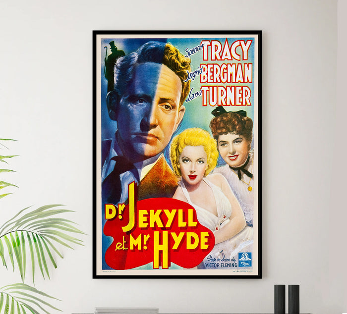 Dr. Jekyll and Mr. Hyde 1941 - Belgium - v1 - Classic Movie Poster