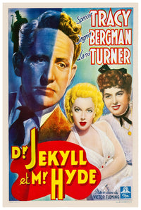 Dr. Jekyll and Mr. Hyde 1941 - Belgium - v1 - Classic Movie Poster