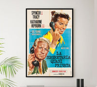 Desk Set 1957 - Italy - v1 - Classic Movie Poster